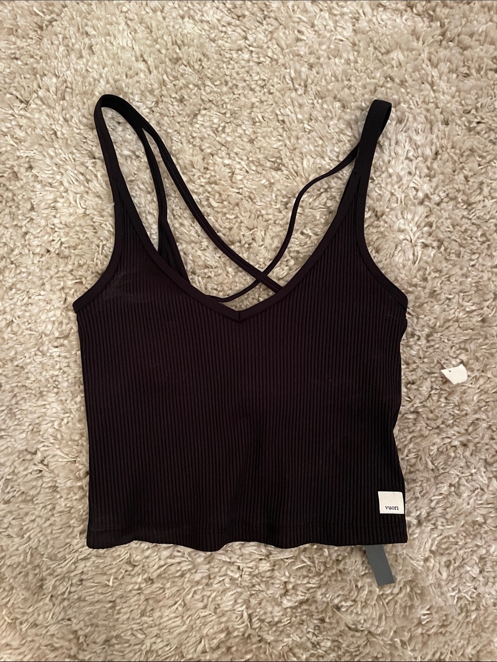 NWT VUORI Rib Crop Tank! - Picture 4 of 7